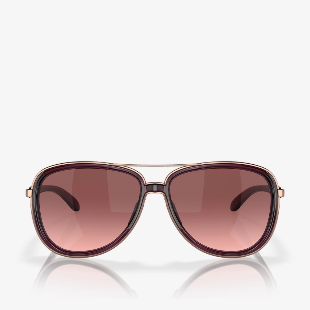 Oakley Women's Split Time Crystal Raspberry Sunglasses - Picture 9 of 9